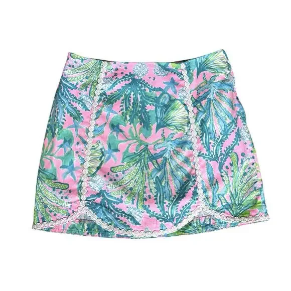 Lilly‎ Pulitzer Patty Skort Mandevilla Baby Hip Nautic #001547 Sz 6 - Picture 4 of 12